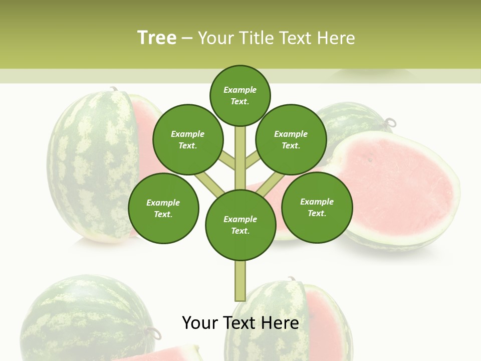 Healthy Eating Melon Food PowerPoint Template