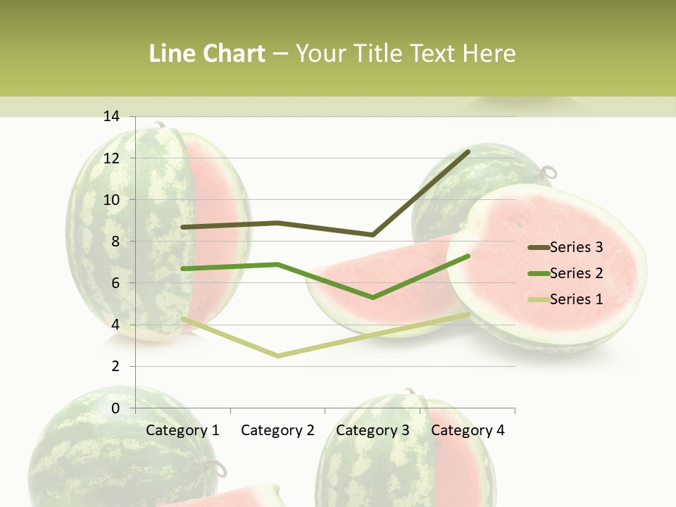 Healthy Eating Melon Food PowerPoint Template