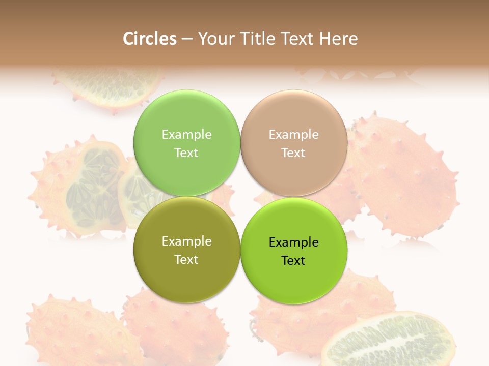 Melon Tropics Horned PowerPoint Template