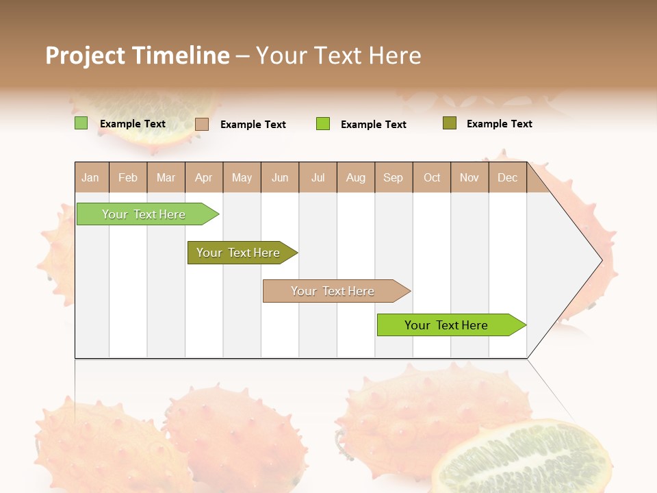 Melon Tropics Horned PowerPoint Template