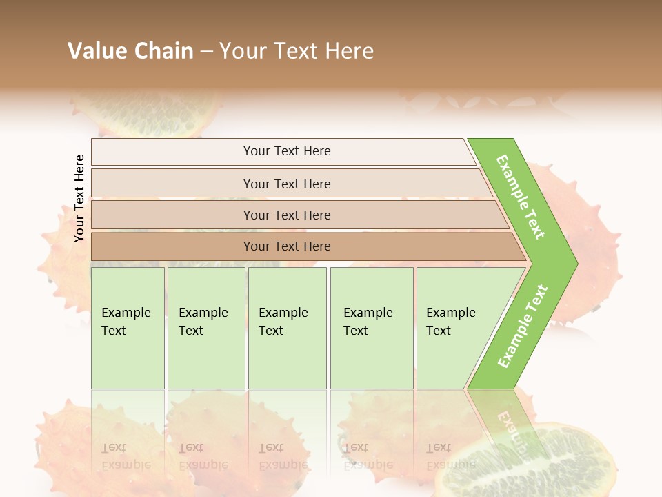 Melon Tropics Horned PowerPoint Template