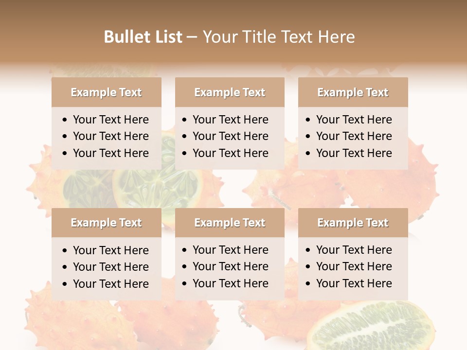 Melon Tropics Horned PowerPoint Template