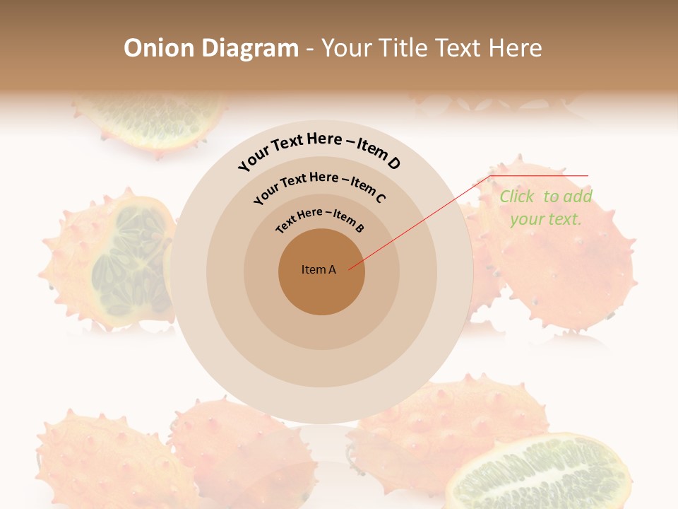 Melon Tropics Horned PowerPoint Template