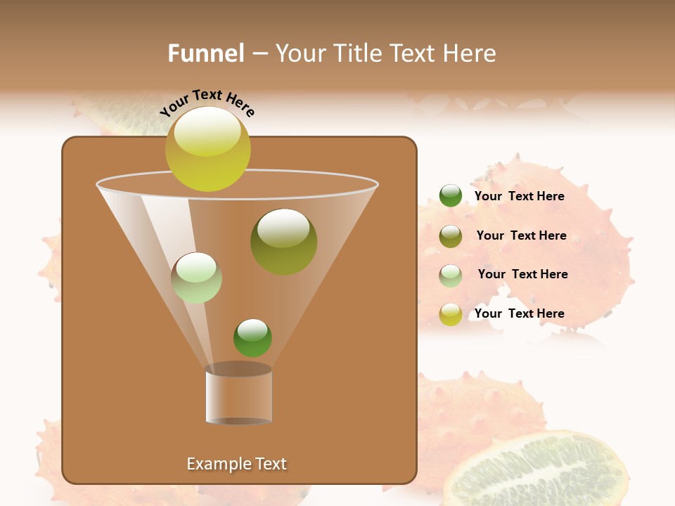 Melon Tropics Horned PowerPoint Template