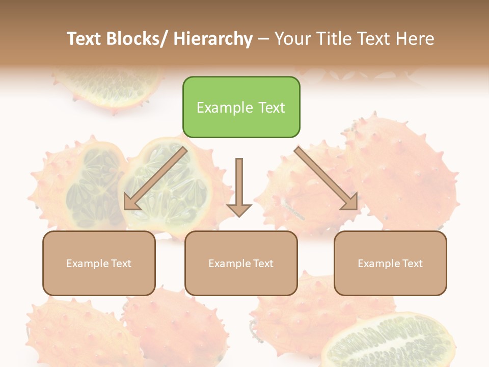 Melon Tropics Horned PowerPoint Template