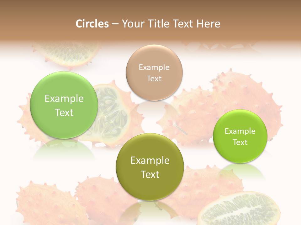 Melon Tropics Horned PowerPoint Template