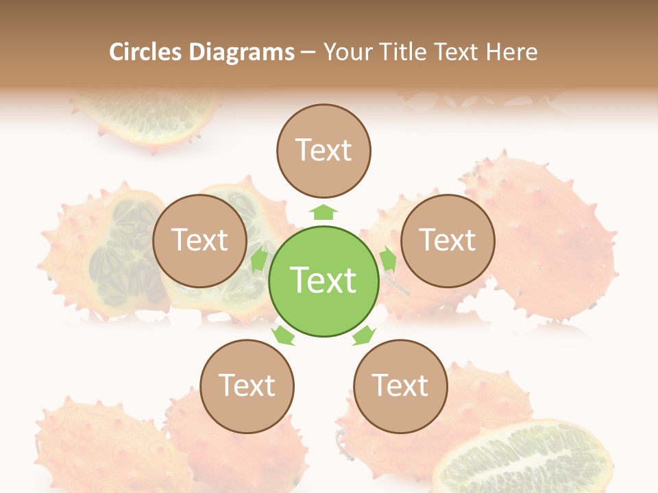 Melon Tropics Horned PowerPoint Template