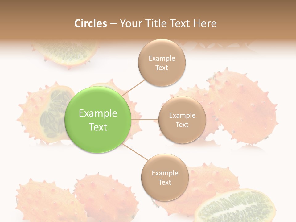 Melon Tropics Horned PowerPoint Template