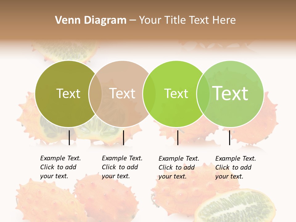 Melon Tropics Horned PowerPoint Template