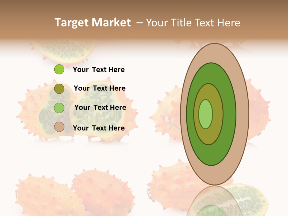 Melon Tropics Horned PowerPoint Template
