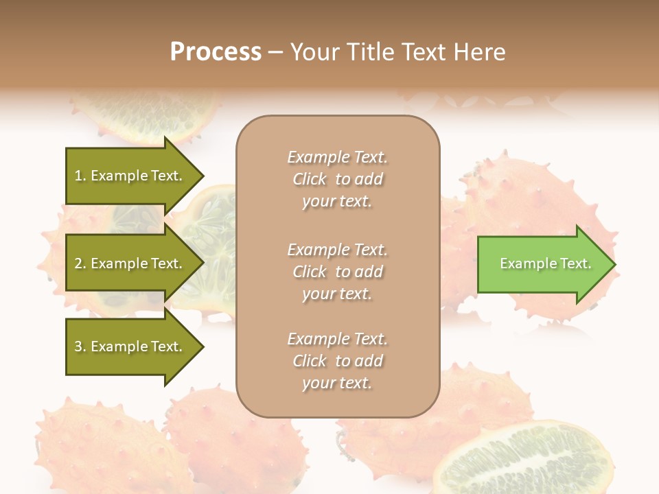 Melon Tropics Horned PowerPoint Template