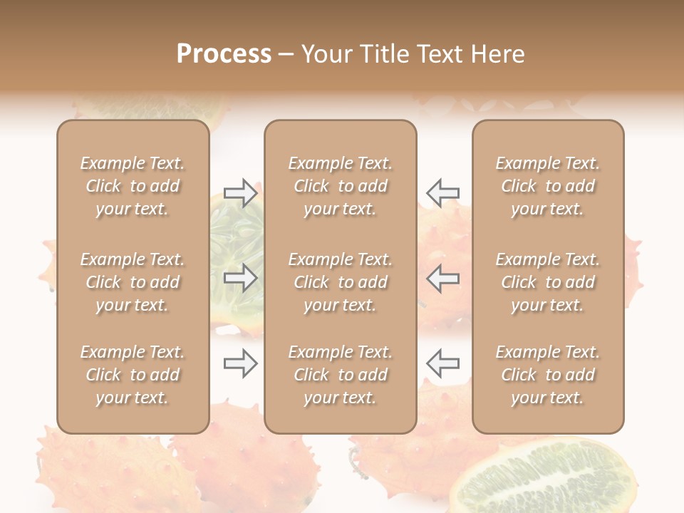 Melon Tropics Horned PowerPoint Template