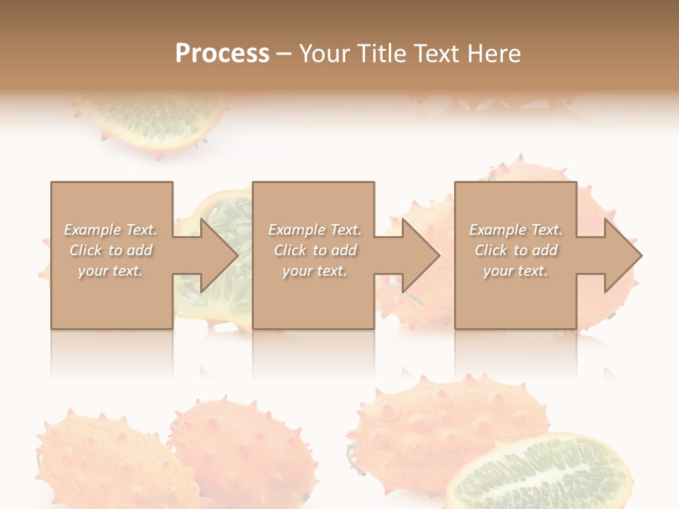 Melon Tropics Horned PowerPoint Template