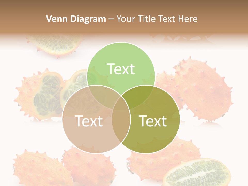 Melon Tropics Horned PowerPoint Template