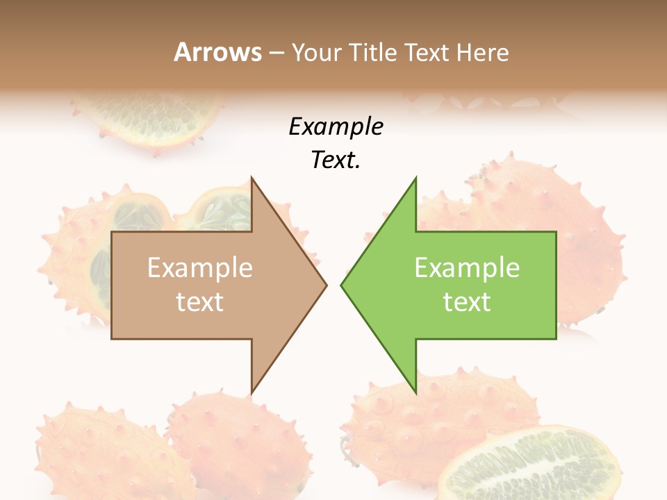 Melon Tropics Horned PowerPoint Template