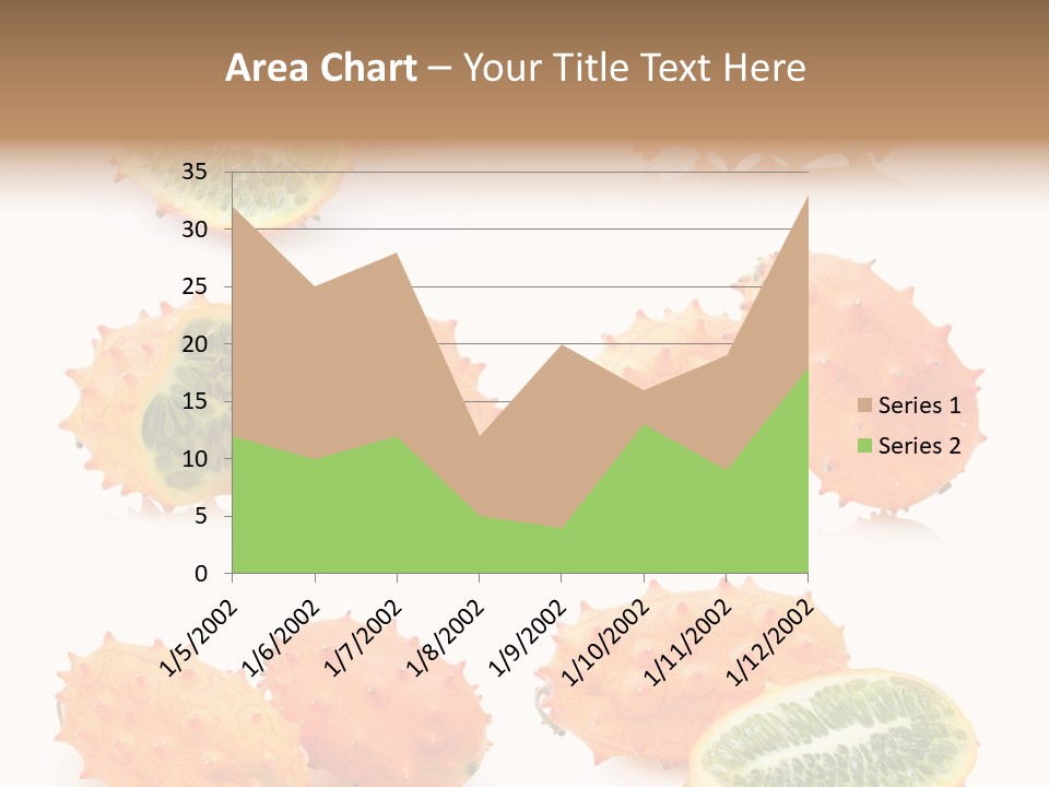 Melon Tropics Horned PowerPoint Template