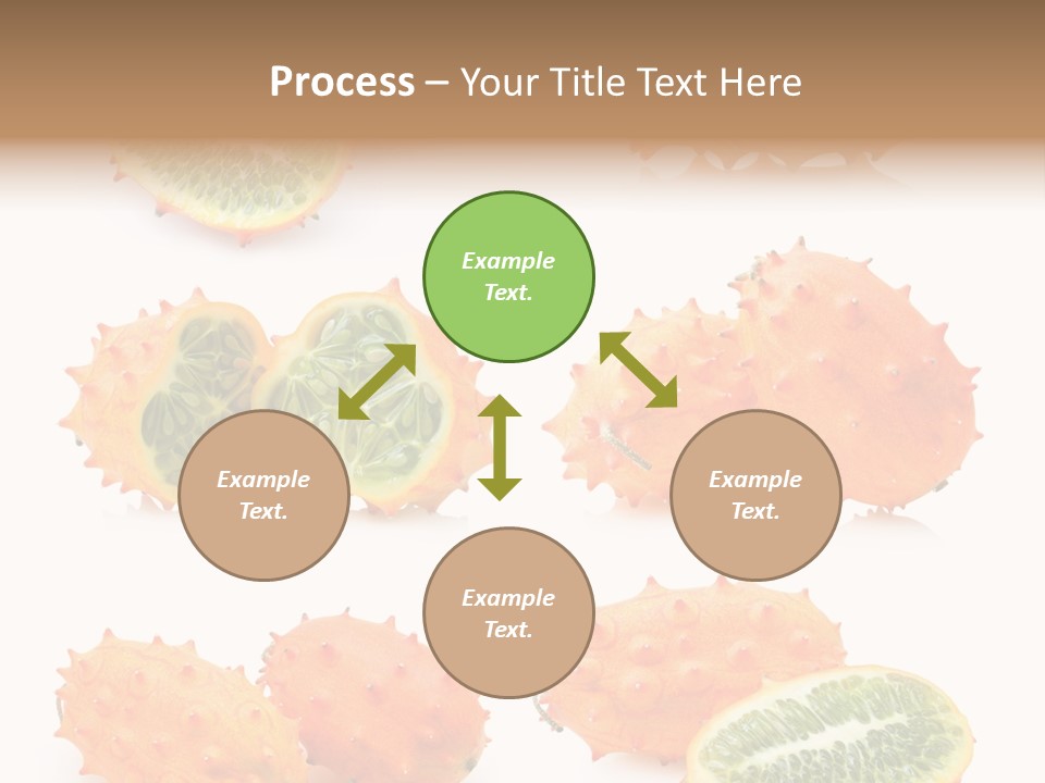 Melon Tropics Horned PowerPoint Template