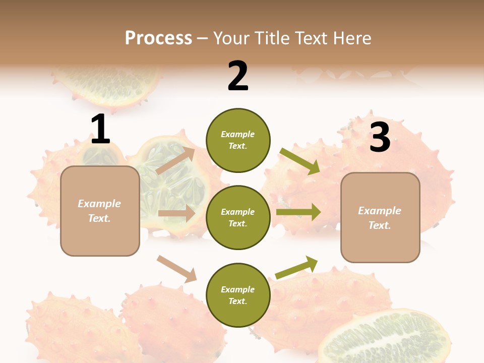 Melon Tropics Horned PowerPoint Template