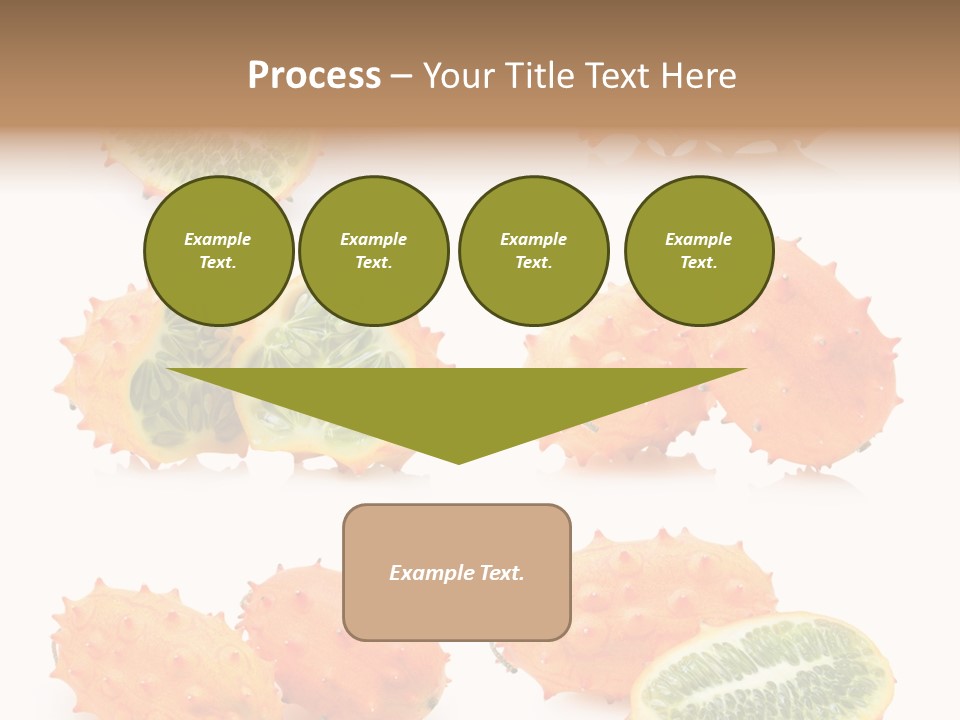 Melon Tropics Horned PowerPoint Template