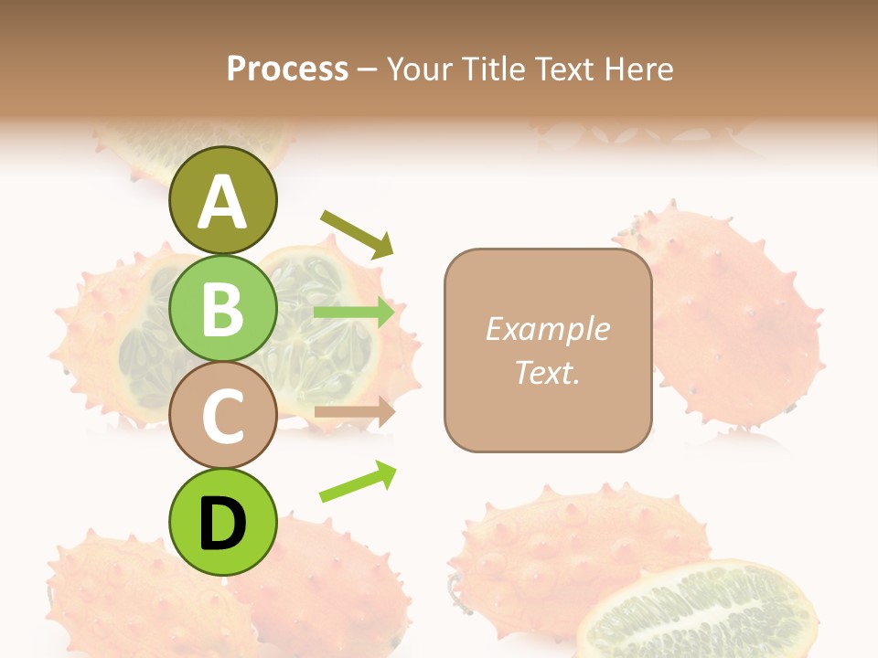Melon Tropics Horned PowerPoint Template