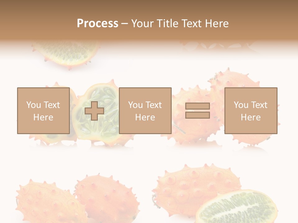 Melon Tropics Horned PowerPoint Template