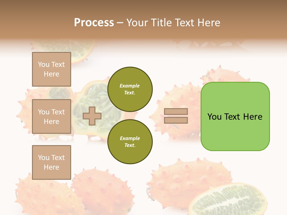 Melon Tropics Horned PowerPoint Template