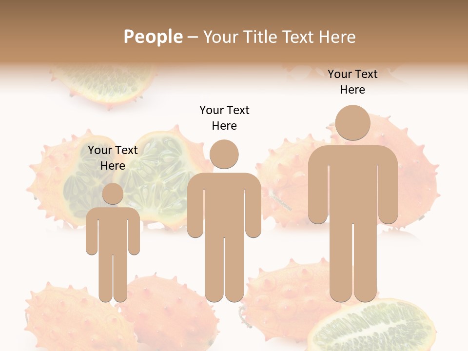 Melon Tropics Horned PowerPoint Template