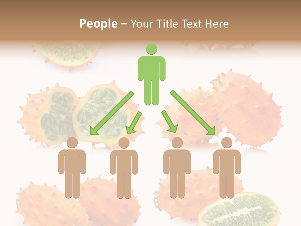 Melon Tropics Horned PowerPoint Template