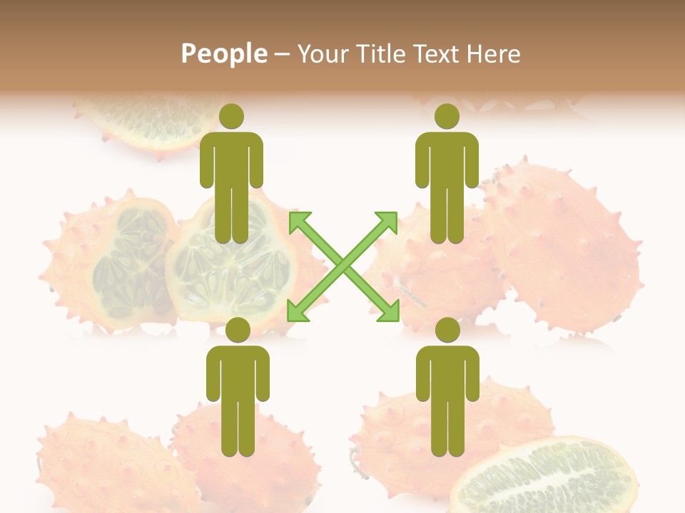 Melon Tropics Horned PowerPoint Template
