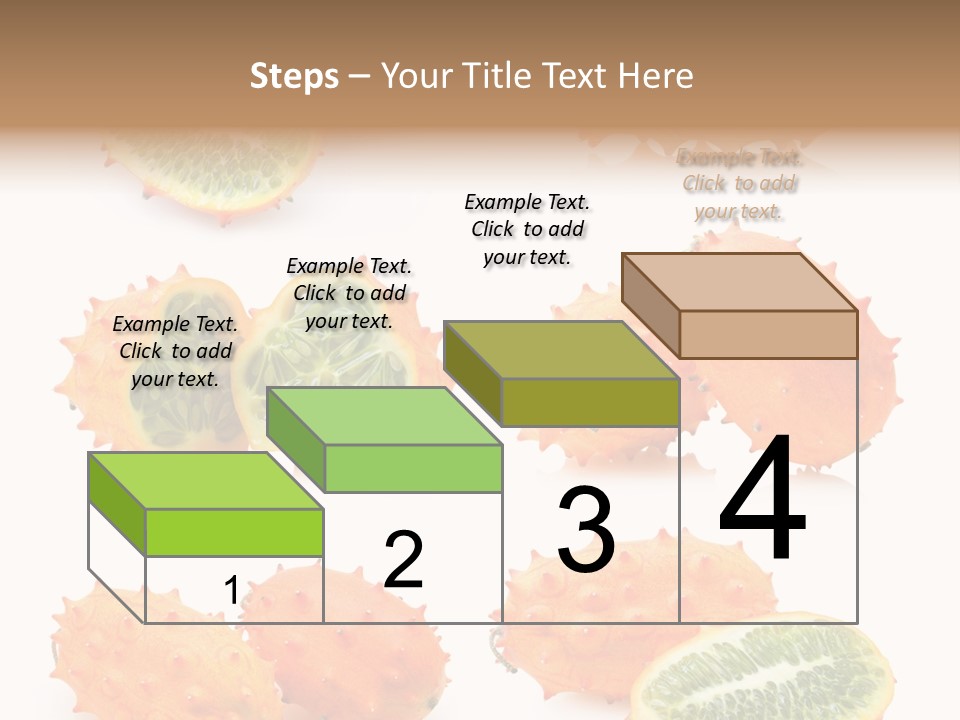 Melon Tropics Horned PowerPoint Template