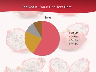 White Food Ripe PowerPoint Template