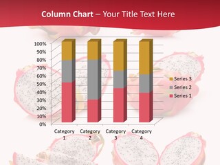 White Food Ripe PowerPoint Template