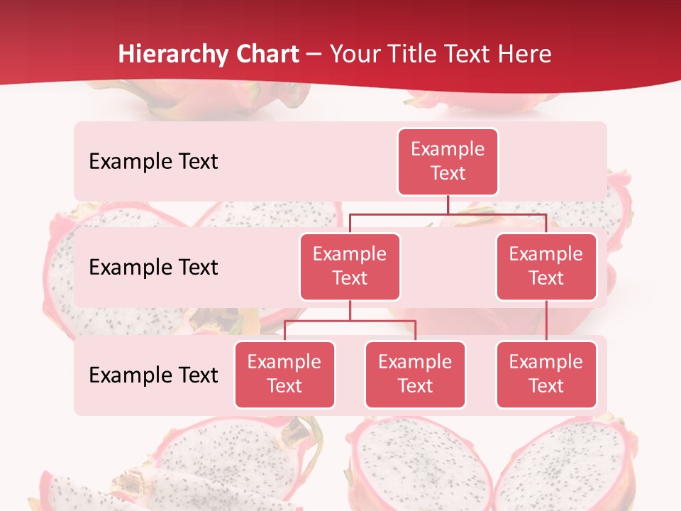 White Food Ripe PowerPoint Template