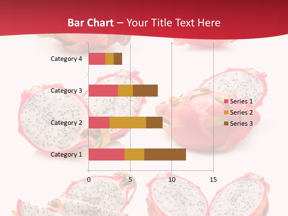 White Food Ripe PowerPoint Template