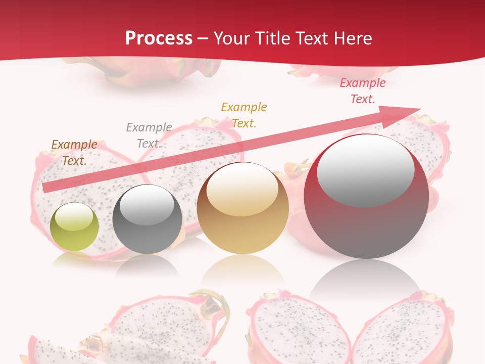White Food Ripe PowerPoint Template