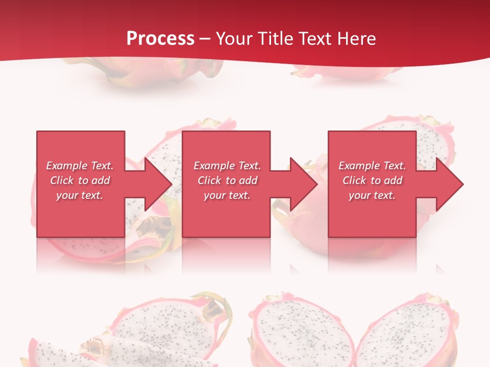 White Food Ripe PowerPoint Template