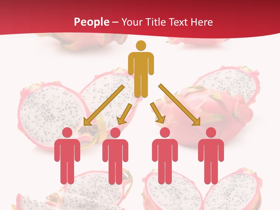 White Food Ripe PowerPoint Template