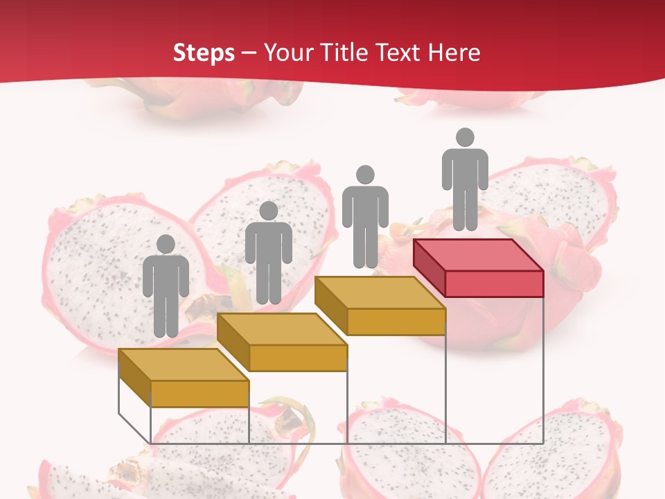 White Food Ripe PowerPoint Template