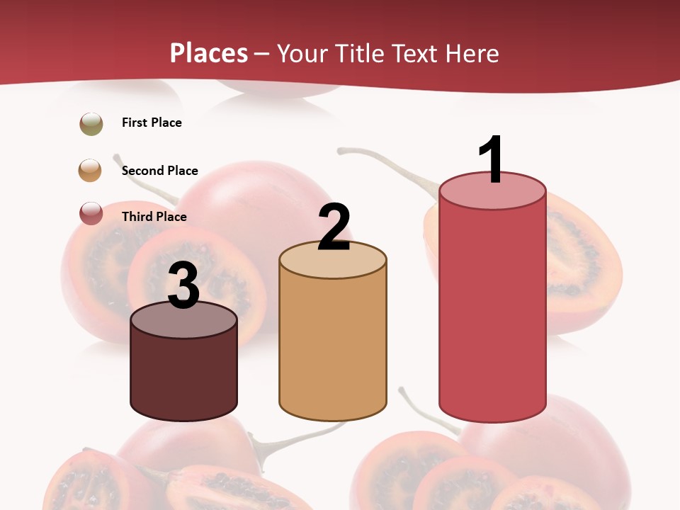 Fresh Cut Vegetable PowerPoint Template