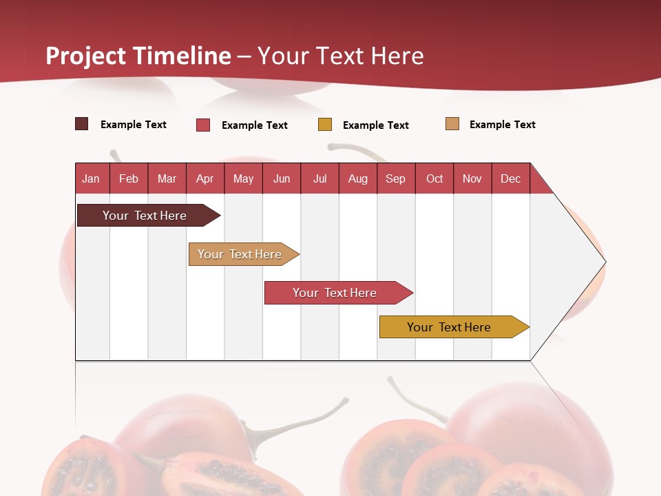 Fresh Cut Vegetable PowerPoint Template
