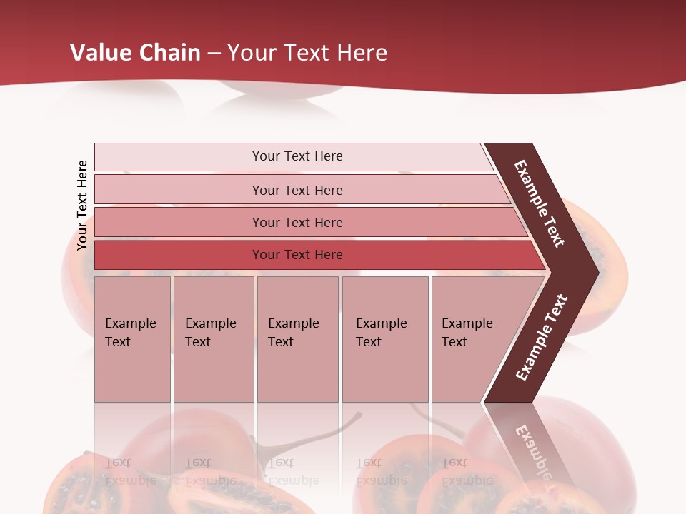 Fresh Cut Vegetable PowerPoint Template
