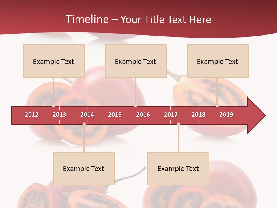 Fresh Cut Vegetable PowerPoint Template
