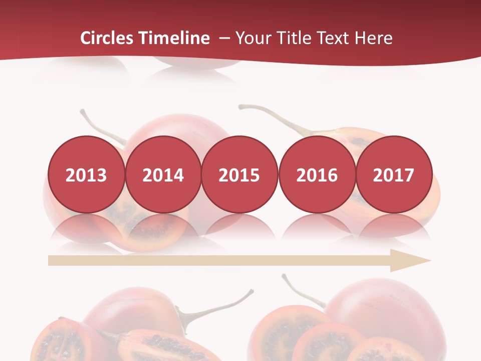 Fresh Cut Vegetable PowerPoint Template