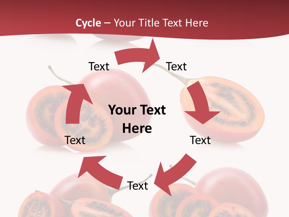 Fresh Cut Vegetable PowerPoint Template