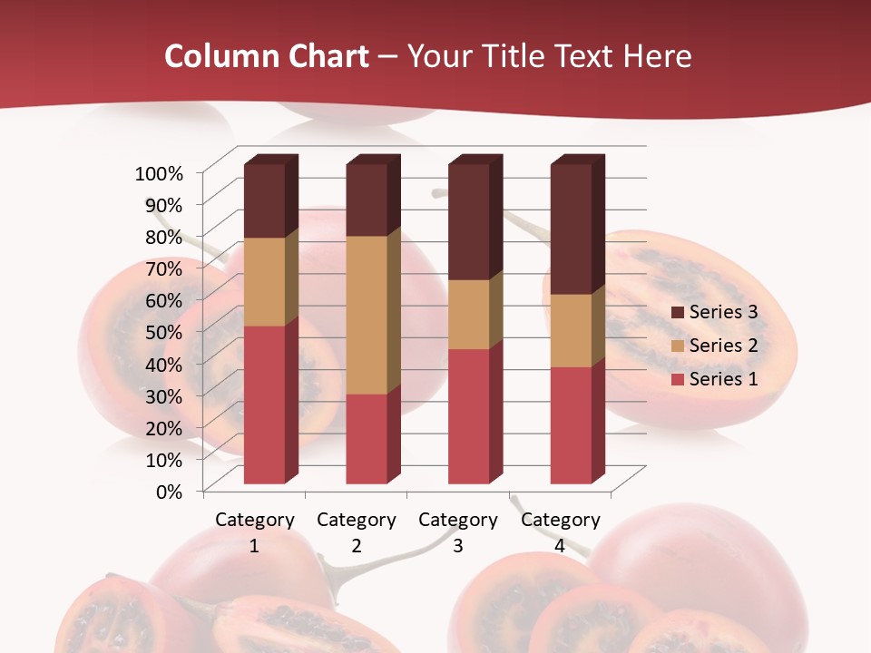 Fresh Cut Vegetable PowerPoint Template