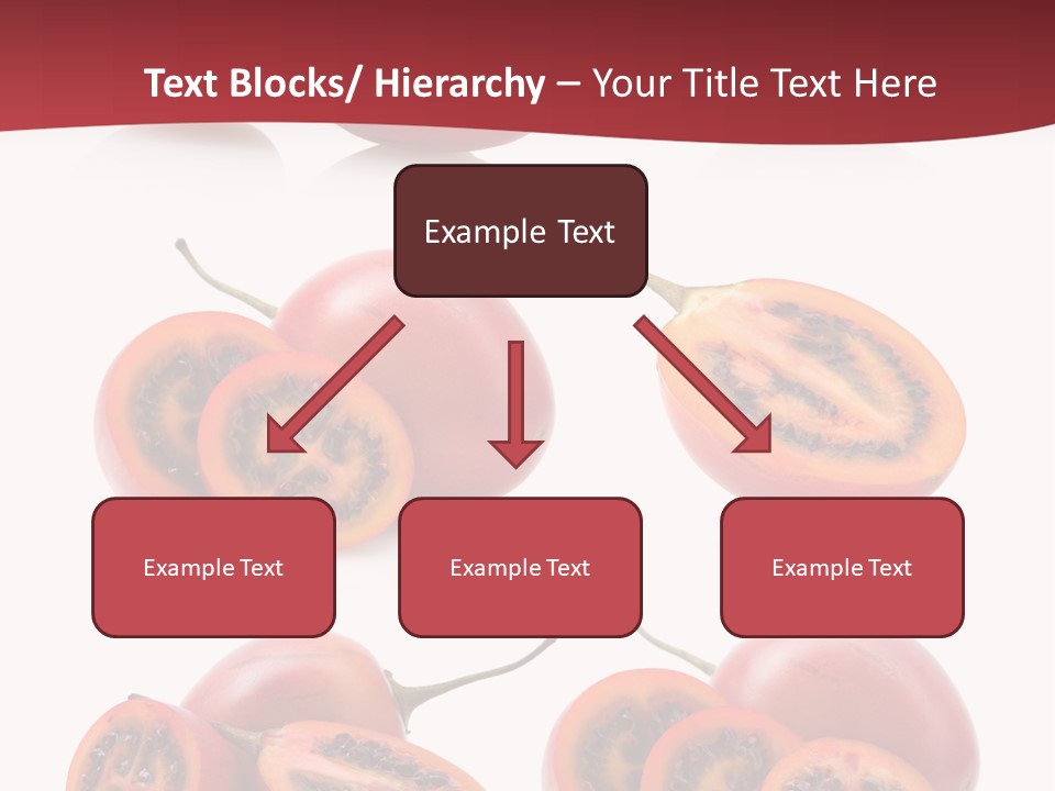 Fresh Cut Vegetable PowerPoint Template
