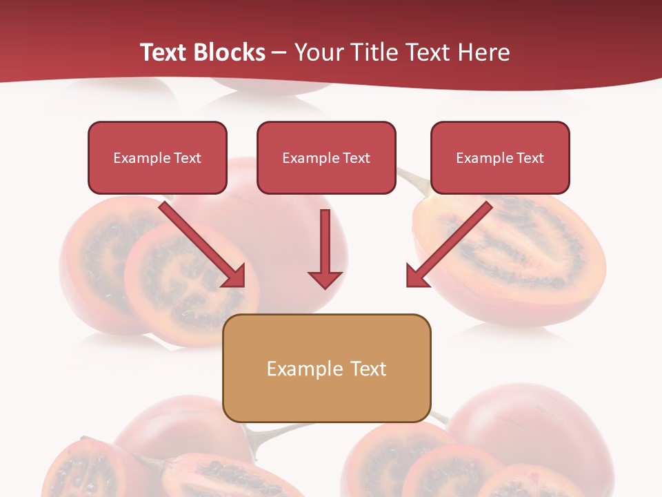 Fresh Cut Vegetable PowerPoint Template