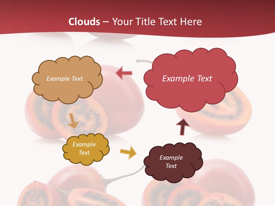 Fresh Cut Vegetable PowerPoint Template