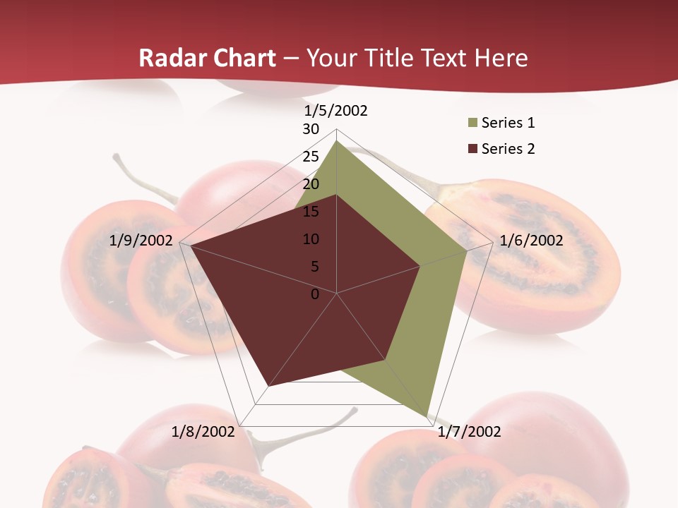 Fresh Cut Vegetable PowerPoint Template