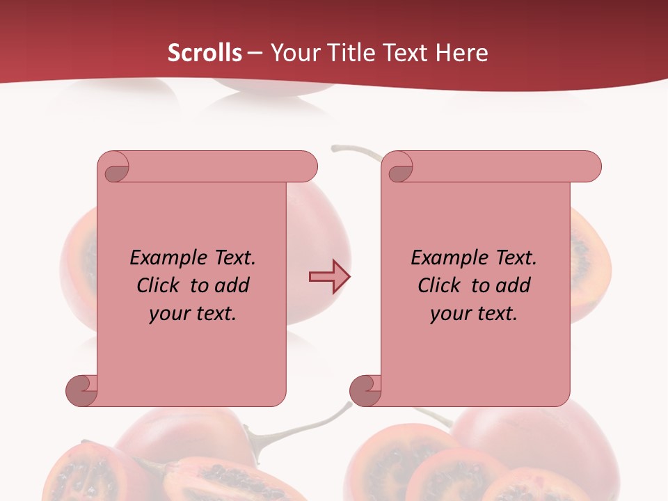 Fresh Cut Vegetable PowerPoint Template